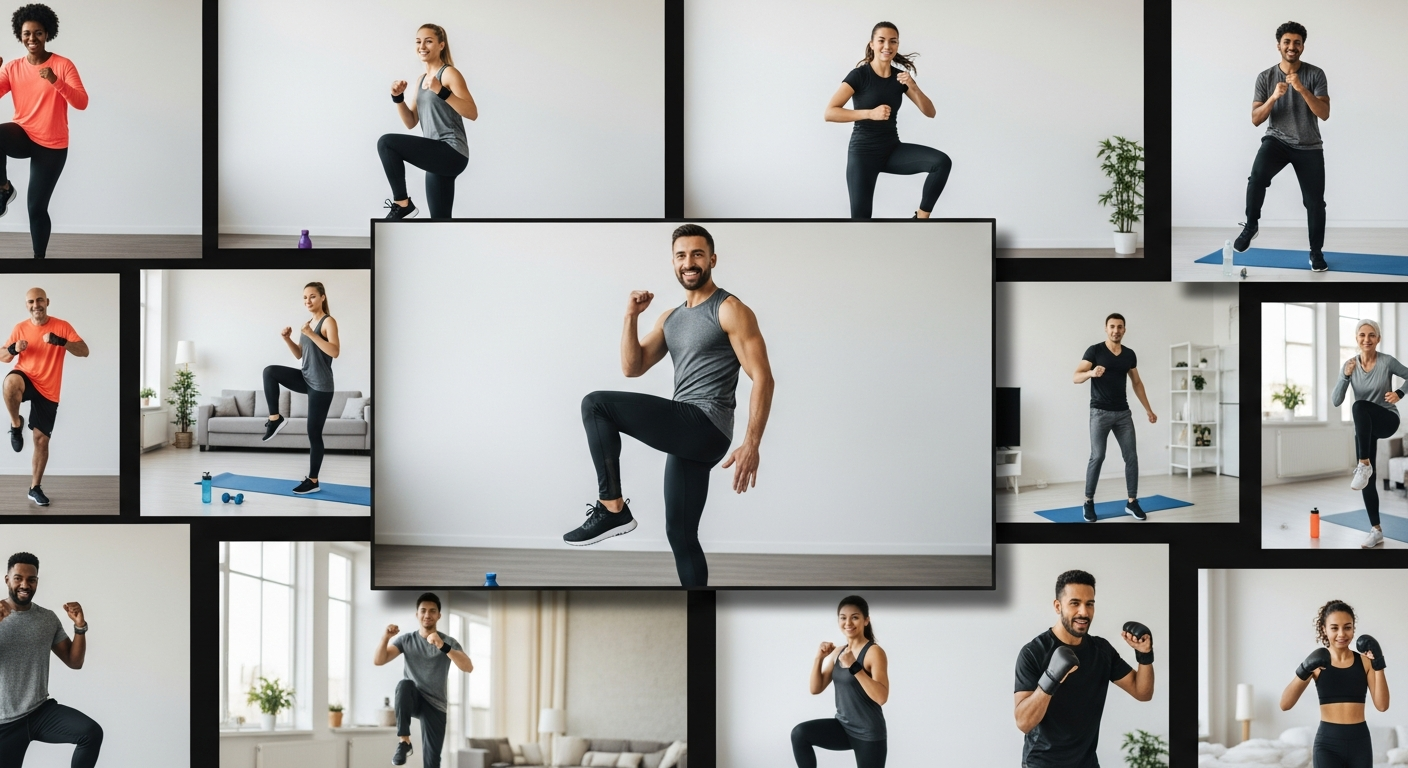 Упражнения на кардио-платформе дома